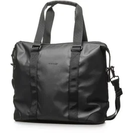 Trunk Bolsa de Viaje Week Tote Bag Negra Repelente al Agua